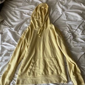 Hollister XS Yellow Hoodie